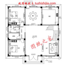 房屋设计图户型两层,房屋设计图两层半