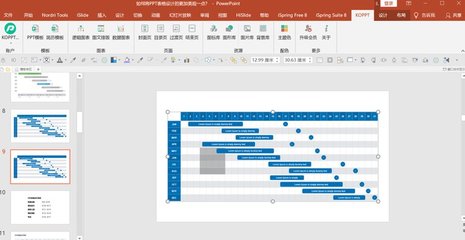 甘特图怎么插入ppt,甘特图制作ppt